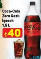 COCA COLA ZERO GAZLI İÇECEK KOLA 1,5 L